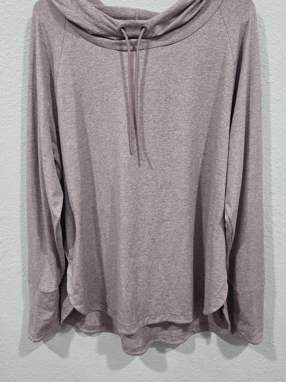 Athleta Women's Light Mauve Pullover Hoodie